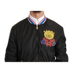 Dolce & Gabbana Black Material Jacket DO&-1017-IT52 | XL