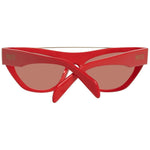 Emilio Pucci Red Metal Sunglasses EPEP01115566YAC