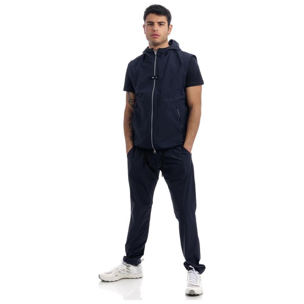 Herno Blue Nylon Jacket HE-14939-IT56 | 3XL