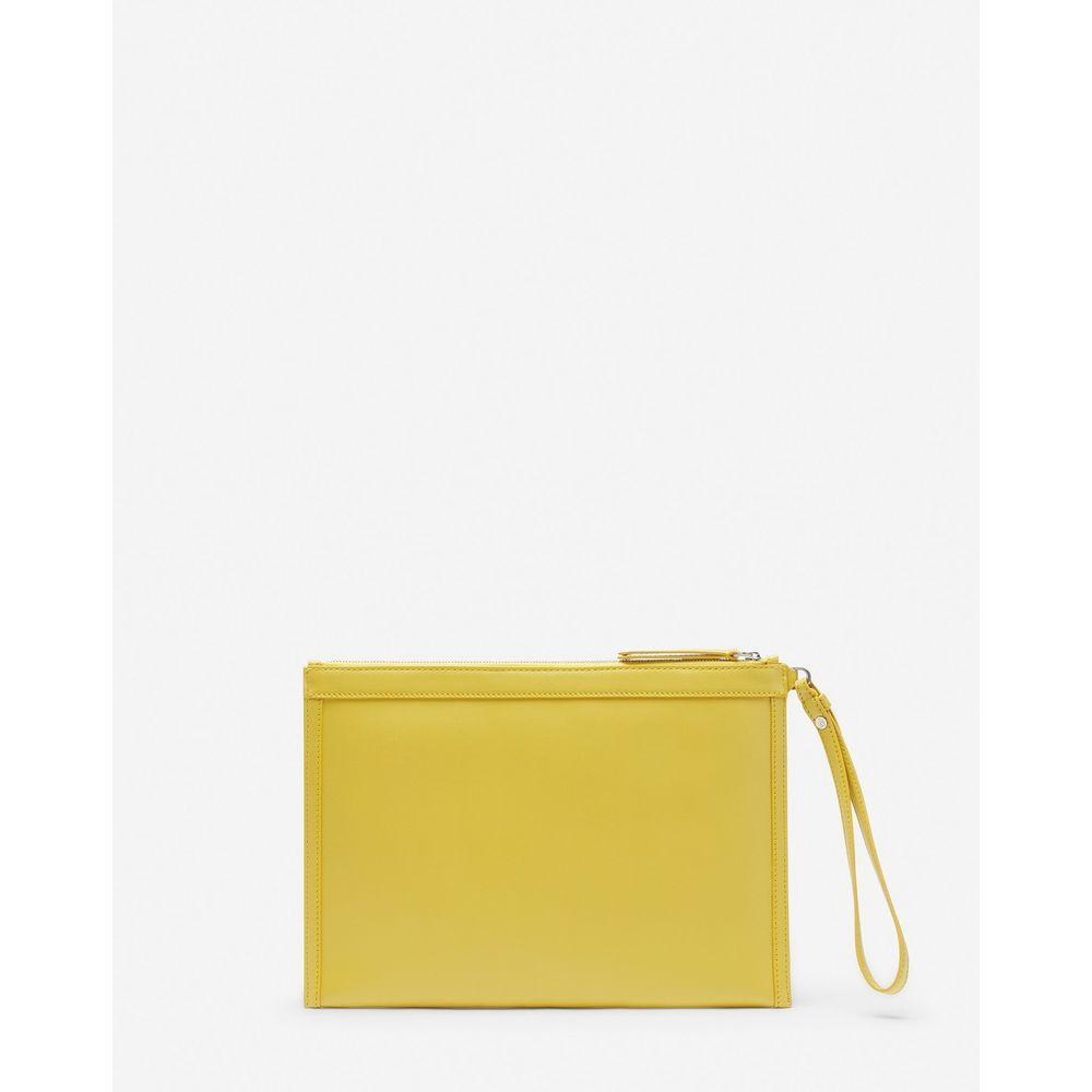 Lanvin "Yellow Leather Men Wallet" LA-14931