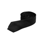 Dolce & Gabbana Black Circles Silk Adjustable Necktie Tie