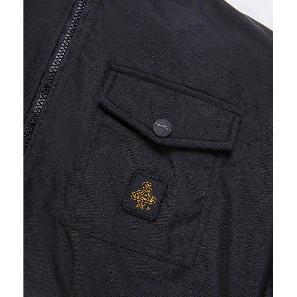 Refrigiwear Black Nylon Jacket RE-14982-S