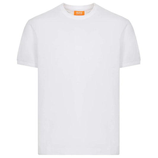 Suns White Cotton T-Shirt