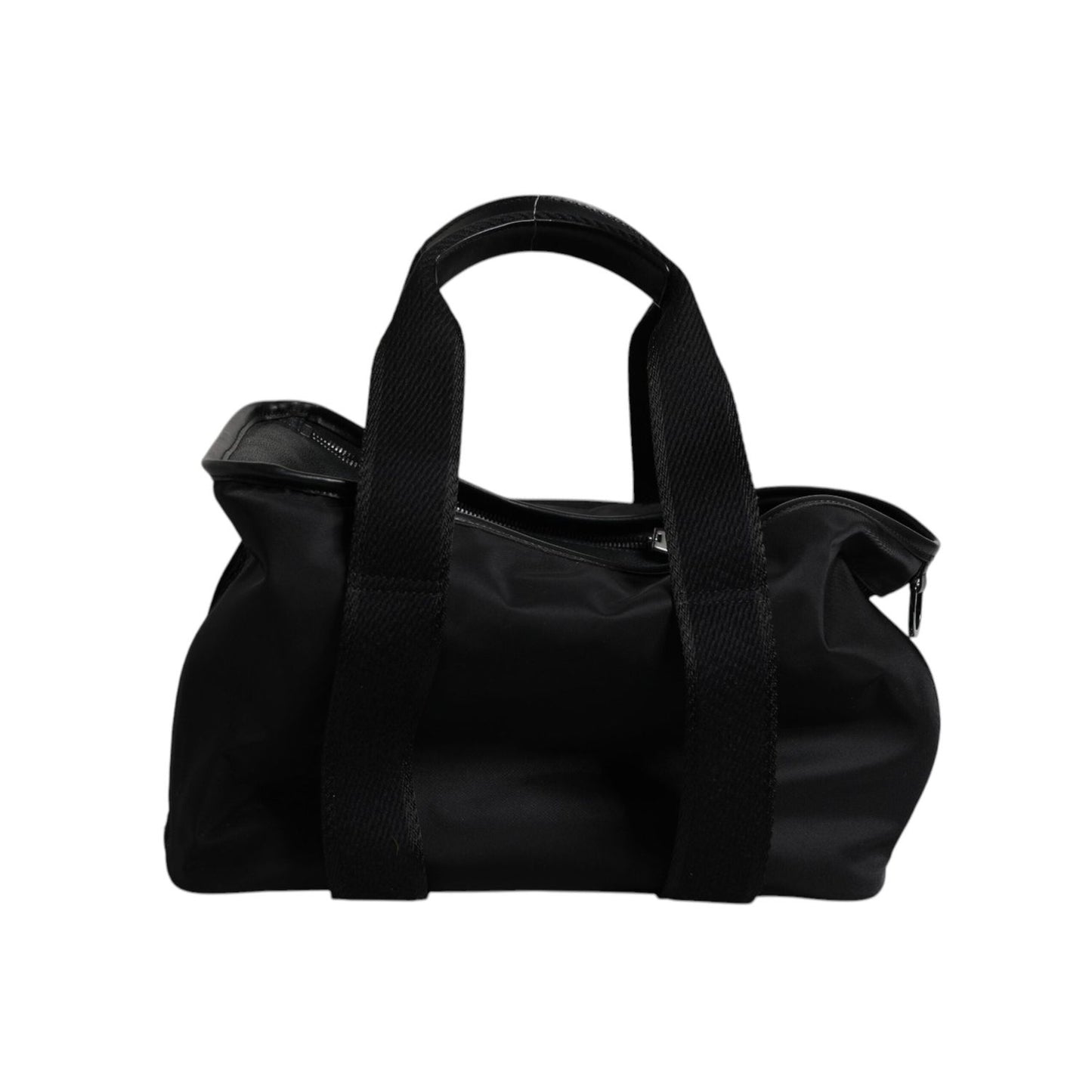 Dolce & Gabbana Black Shoulder Strap Pet Carry Logo Plaque Bag BAG4305