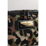 Dolce & Gabbana Multicolor Leopard DG Logo Belt Waist Fanny Pack Bag BAG4316