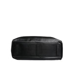 Dolce & Gabbana Black Leather Messenger Shoulder Strap Bag BAG4337
