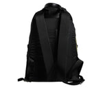Dolce & Gabbana Black Logo Tape Polyamide School Travel Backpack Bag BAG4387