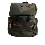 Dolce & Gabbana Military Green Patchwork Travel Backpack Bag BAG4474
