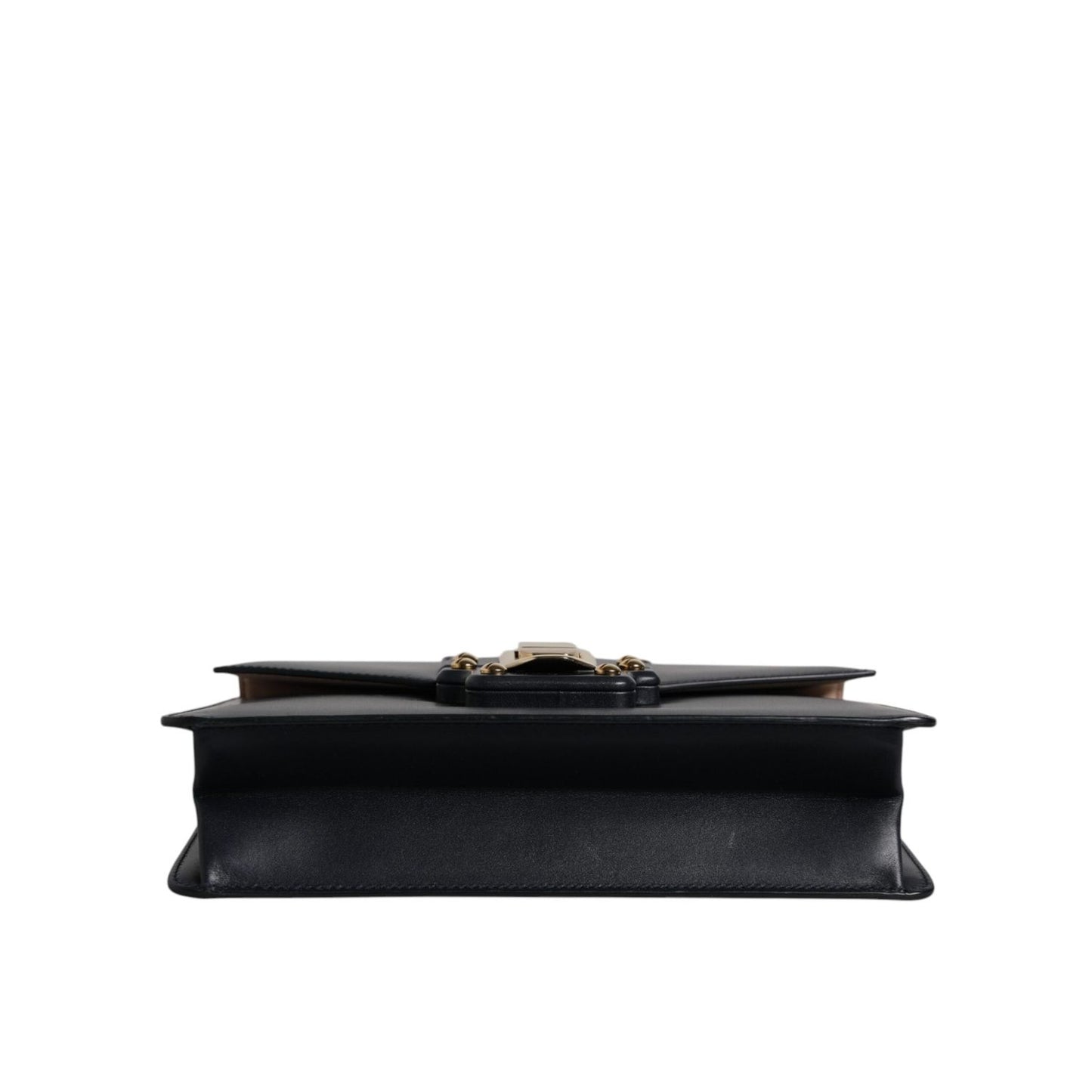 Dolce & Gabbana Black Calfskin Leather Shoulder Strap Bag BAG4308