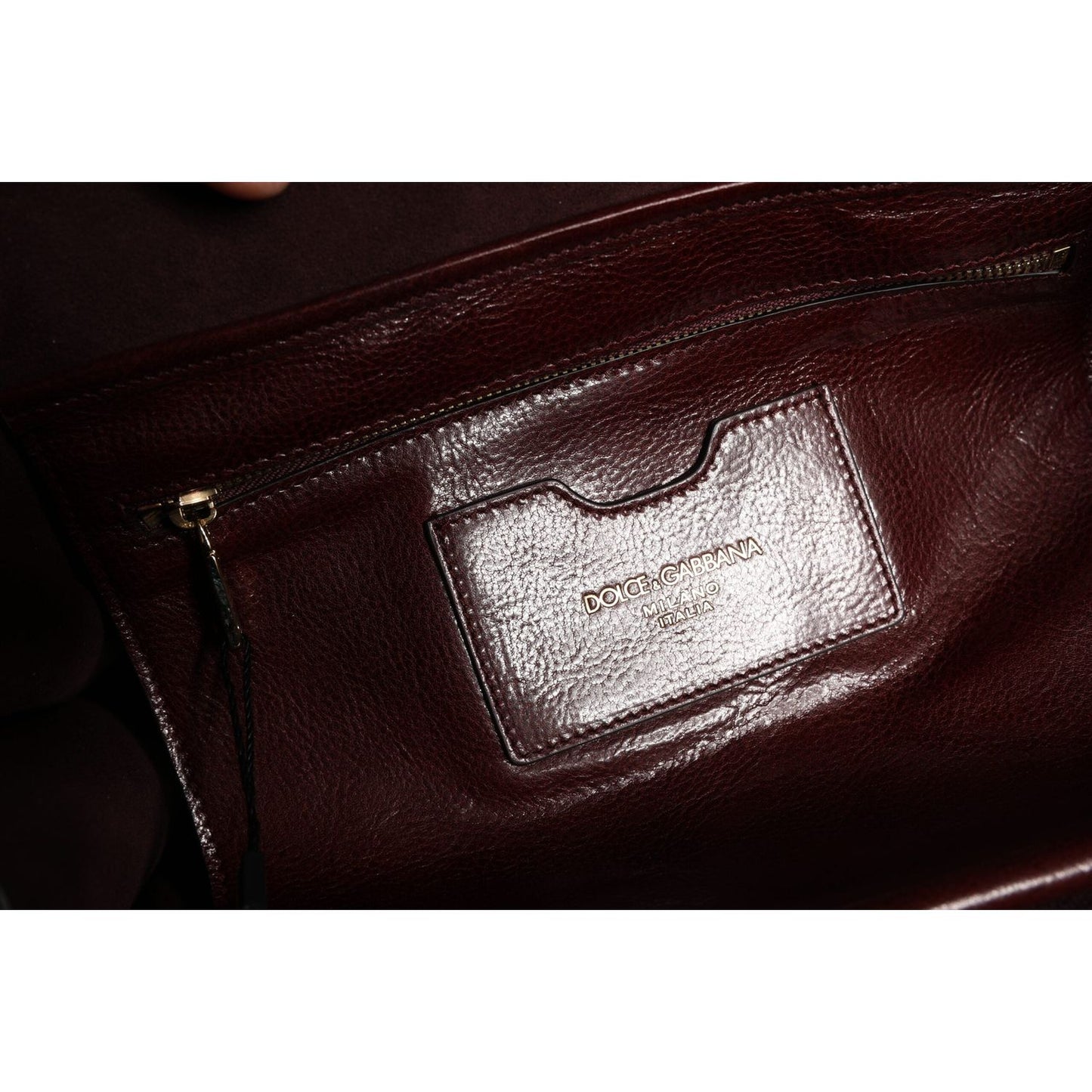 Dolce & Gabbana Brown Leopard Leather Shoulder Strap Tote Bag BAG4330