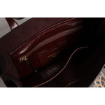 Dolce & Gabbana Brown Leopard Leather Shoulder Strap Tote Bag BAG4330