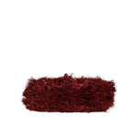 Dolce & Gabbana Red Gold Chain VANDA Tinsel Crystals Evening Clutch Bag BAG4375