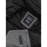 Herno Black Polyester Jackets & Coat HE-7595676-IT50 | L