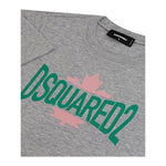Dsquared² Chic Gray Cotton Tee for the Modern Woman DS-4625662-S