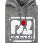 Dsquared² Gray Cotton Hoody DS-5237662-XXL