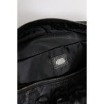 Dolce & Gabbana Black Gray Leopard DG Logo Belt Waist Fanny Pack Bag BAG4565