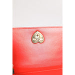 Dolce & Gabbana Red Leather Quilted Devotion Crossbody Phone Cover Bag BAG4528