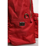 Dolce & Gabbana Red #DGFAMILY VULCANO Embellishment Backpack Bag BAG4572