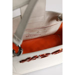 Dolce & Gabbana White Leather #DG BEATRICE Top Handle Tote Bag BAG4618