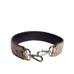 Dolce & Gabbana Black Cream Exotic Leather Bag Shoulder Strap WMB452