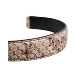 Dolce & Gabbana Black Cream Exotic Leather Bag Shoulder Strap WMB452