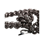 Dolce & Gabbana Black Chain Logo Engraved Bag Shoulder Strap WMB496