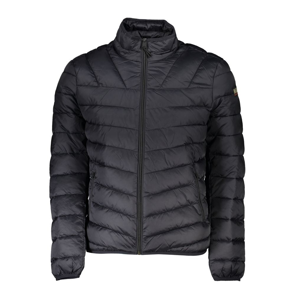 Napapijri Black Polyamide Men Jacket NA-25133-XXL