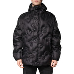 Dolce & Gabbana Black Hooded Parka Coat Winter Jacket JKT41351-56