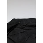Dolce & Gabbana Black Nylon Logo Full Zip Bomber Jacket JKT41368-60