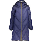 K-WAY Blue Polyamide Jackets & Coat KW-22241-XS