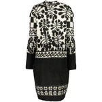 Desigual Chic Long Sleeved Coat with Contrast Details DE-24912-S