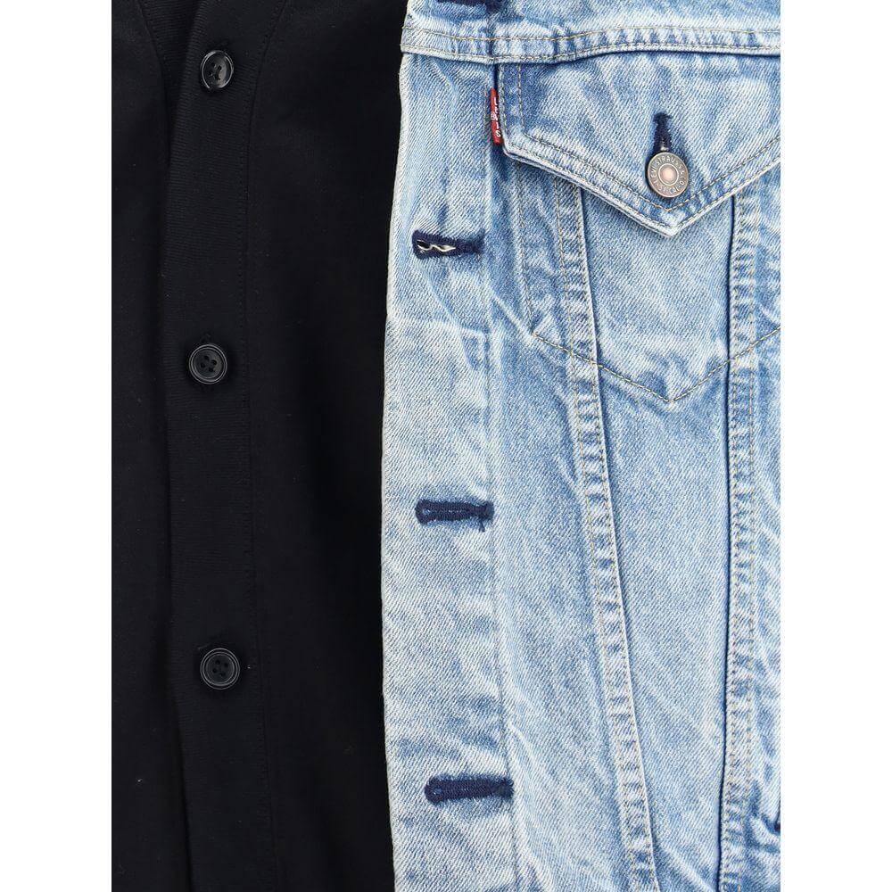 Junya Watanabe Denim Jacket with Cardigan JU-WOJ2061-S