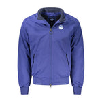 North Sails Blue Polyamide Men Jacket NO-32931-M