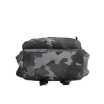 Dolce & Gabbana Gray Cotton Camouflage Logo Plaque Backpack Bag BAG4631