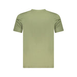 Cavalli Class Green Cotton Men T-Shirt CA-36662-M