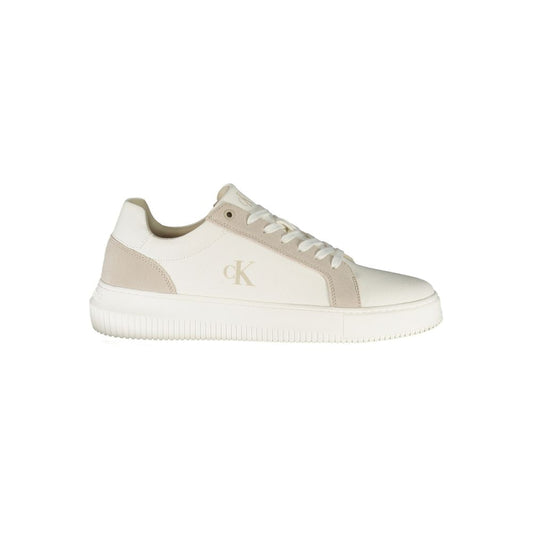 Calvin Klein White Leather Men Sneaker