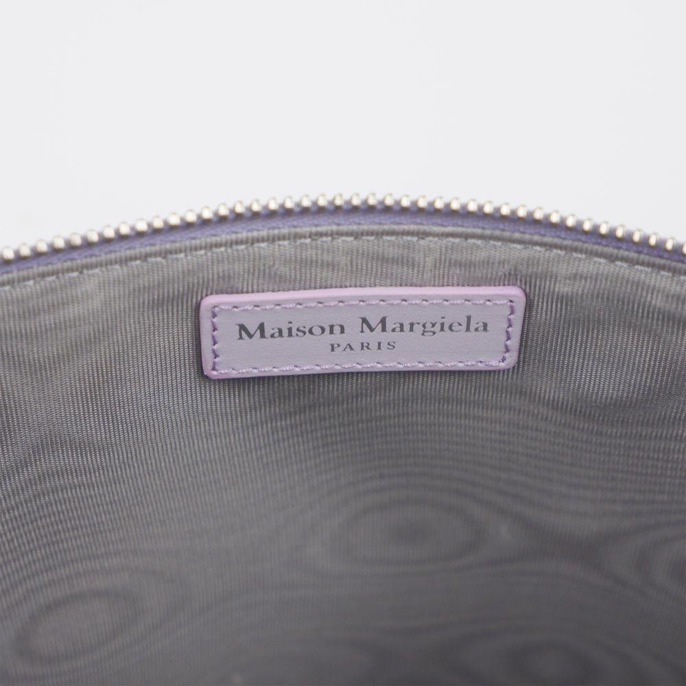 Maison Margiela Purple Calfskin Clutch Bag MAMA-15543