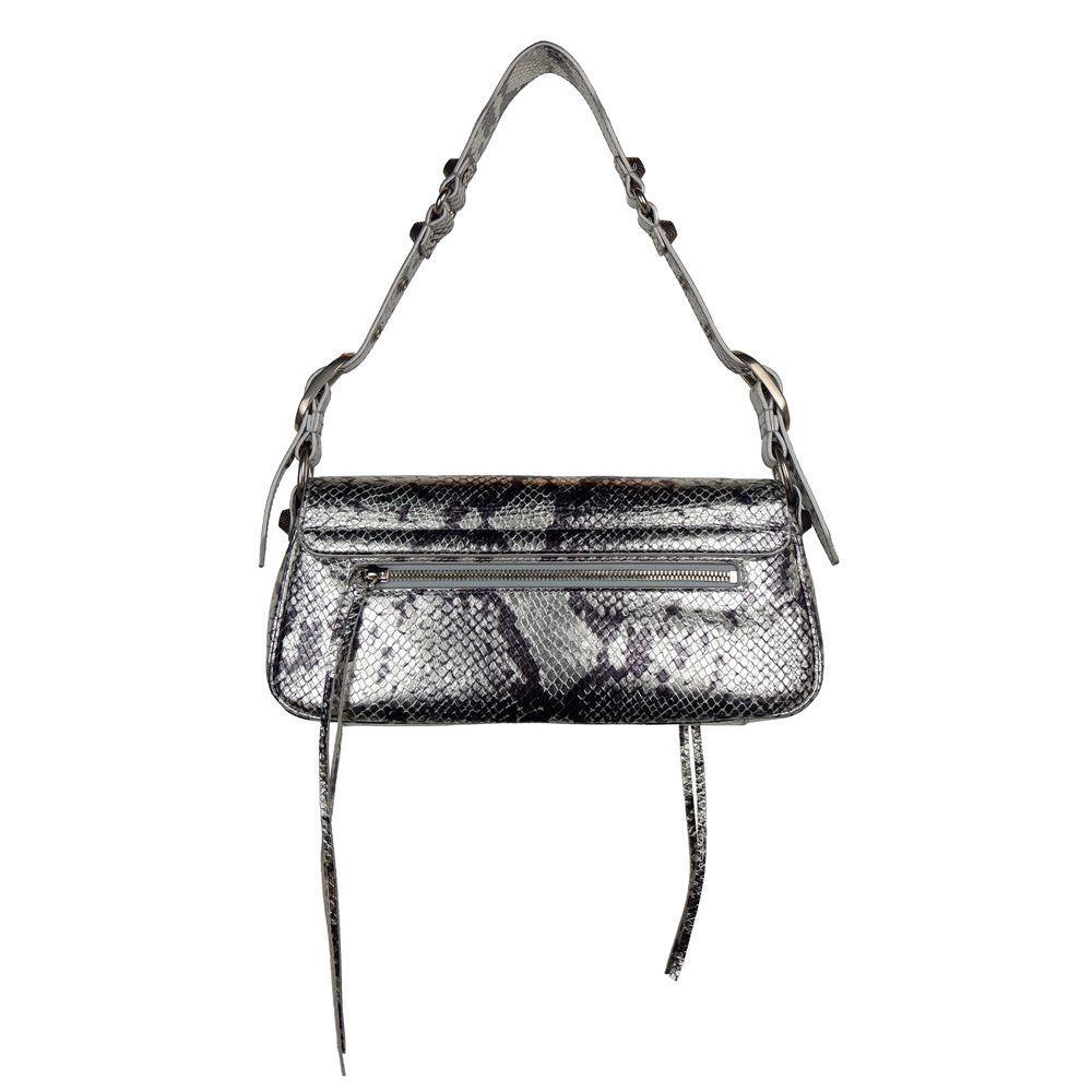 Balenciaga Gray Calfskin Handbag BA-15544