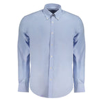 Harmont & Blaine Light Blue Cotton Men Shirt