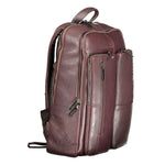 Piquadro Brown Leather Men Backpack PI-38663
