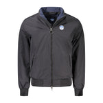 North Sails Black Polyamide Men Jacket NO-32954-S