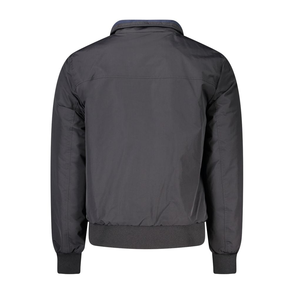 North Sails Black Polyamide Men Jacket NO-32954-S