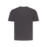 North Sails Black Cotton Men T-Shirt
