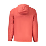 K-WAY Red Polyamide Men Jacket KW-38787-S