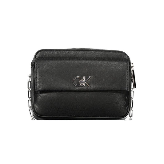 Calvin Klein Black Polyester Handbag