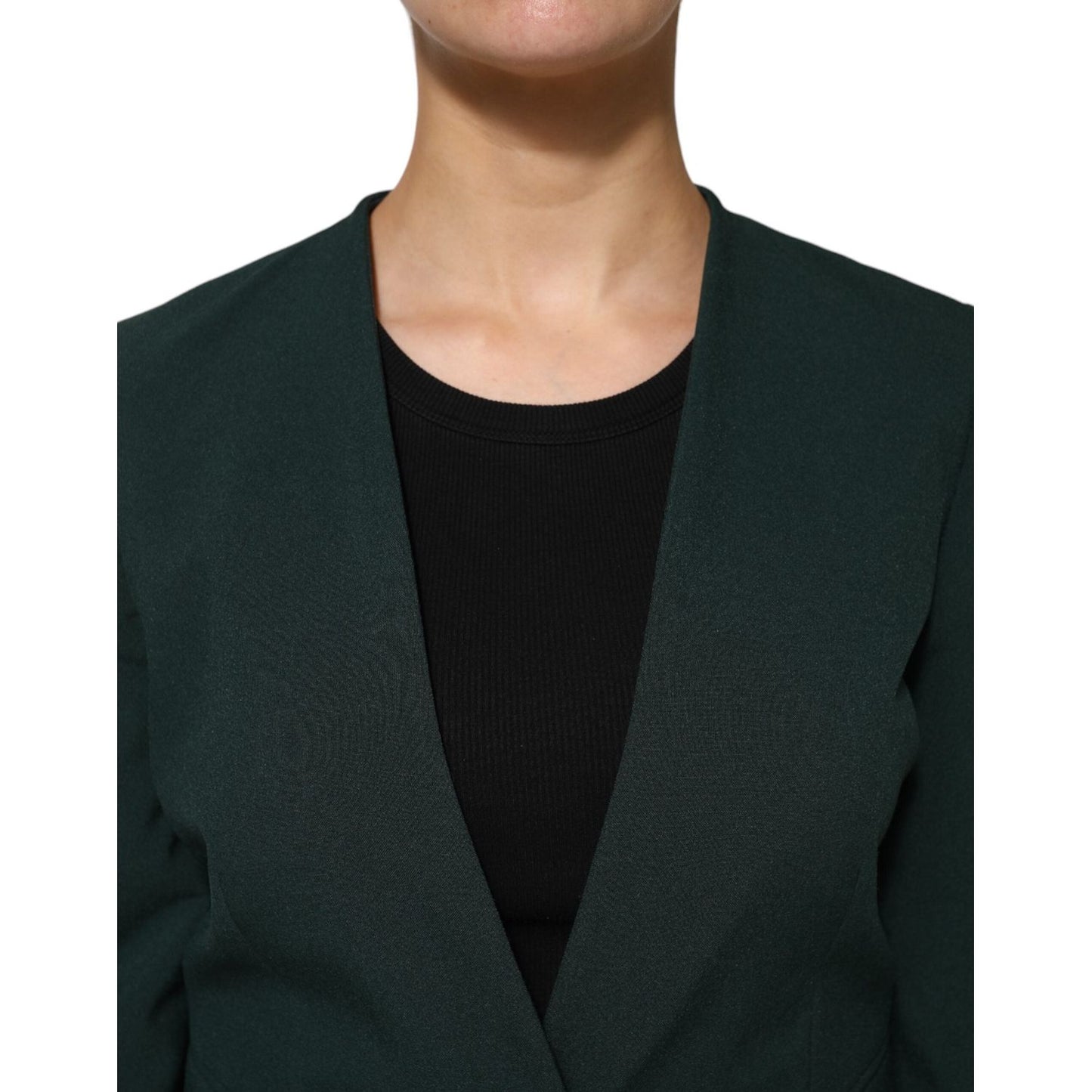 Maison Margiela Green Single Breasted One Button Coat Jacket JKT41294-40