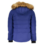 Marciano by Guess Blue Elastane Jacket GU-5587-XXL