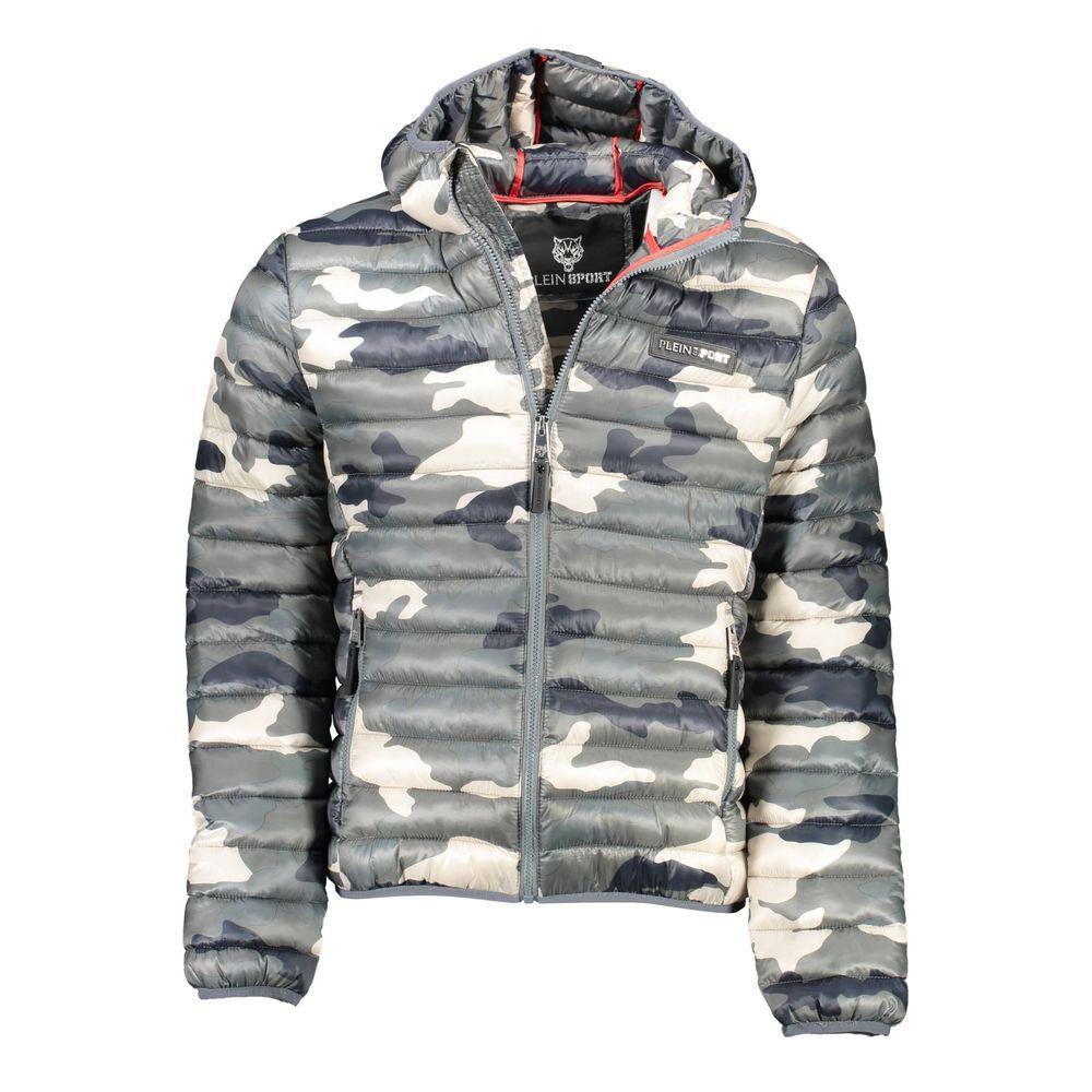 Plein Sport Green Polyester Jacket PL-9856-IT50 | L