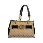 Guess Jeans Black Polyethylene Handbag GU-14319