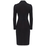 PINKO Black Viscose Dress